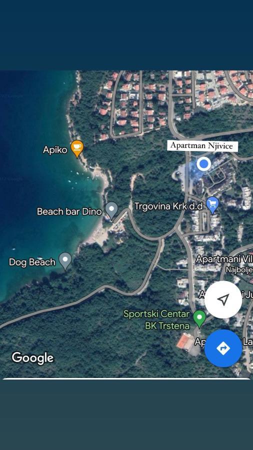 Apartman Njivice Dış mekan fotoğraf